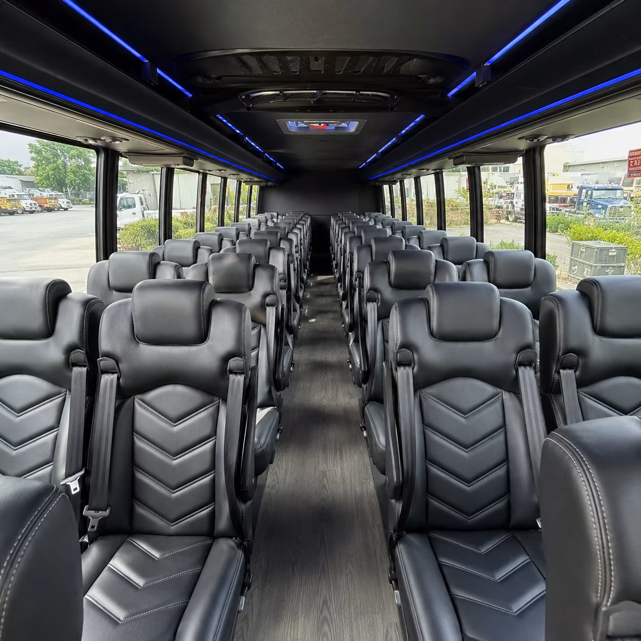 airport transfer buses for out of town wedding guests flying into san diego