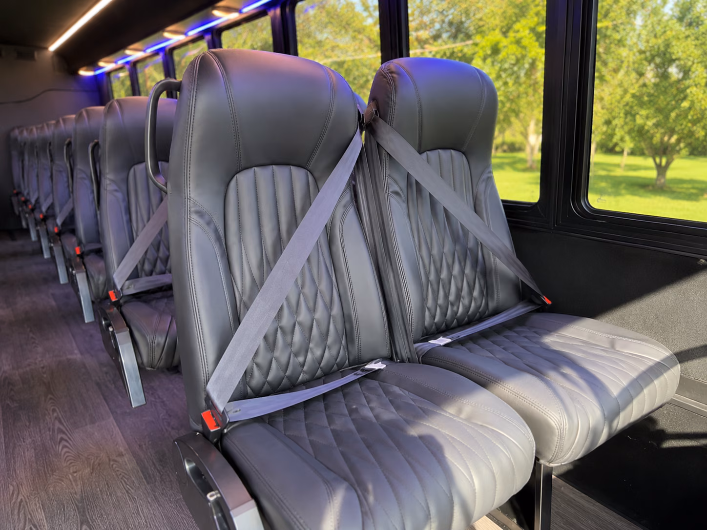 chula vista 15 passenger minibus inside