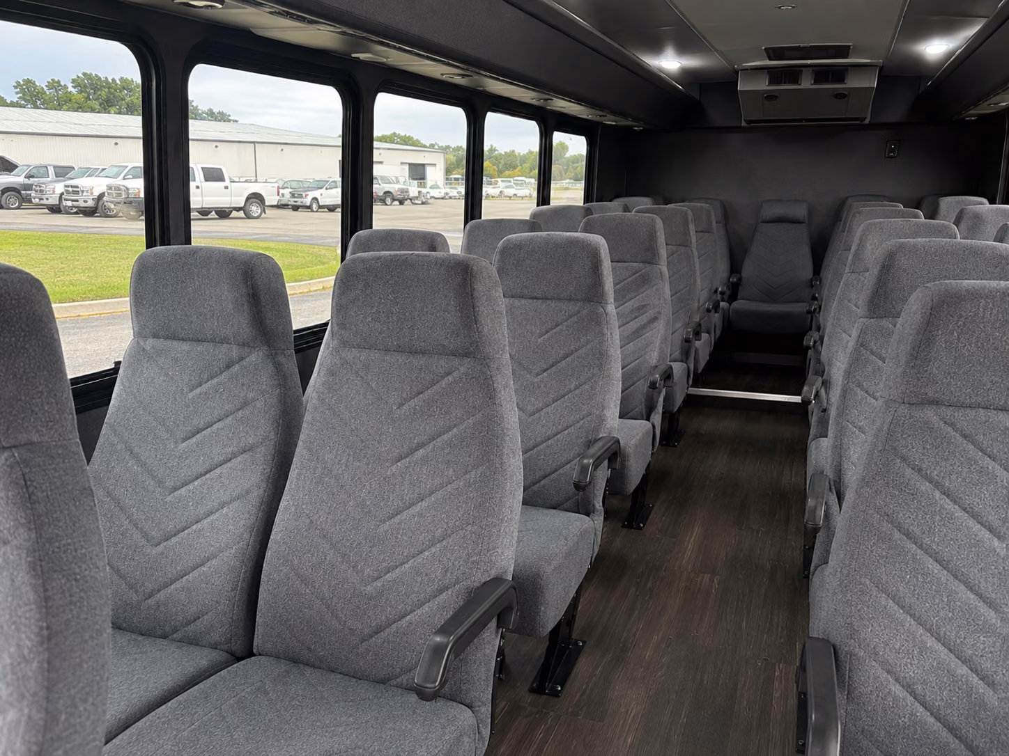 chula vista 18 passenger minibus inside
