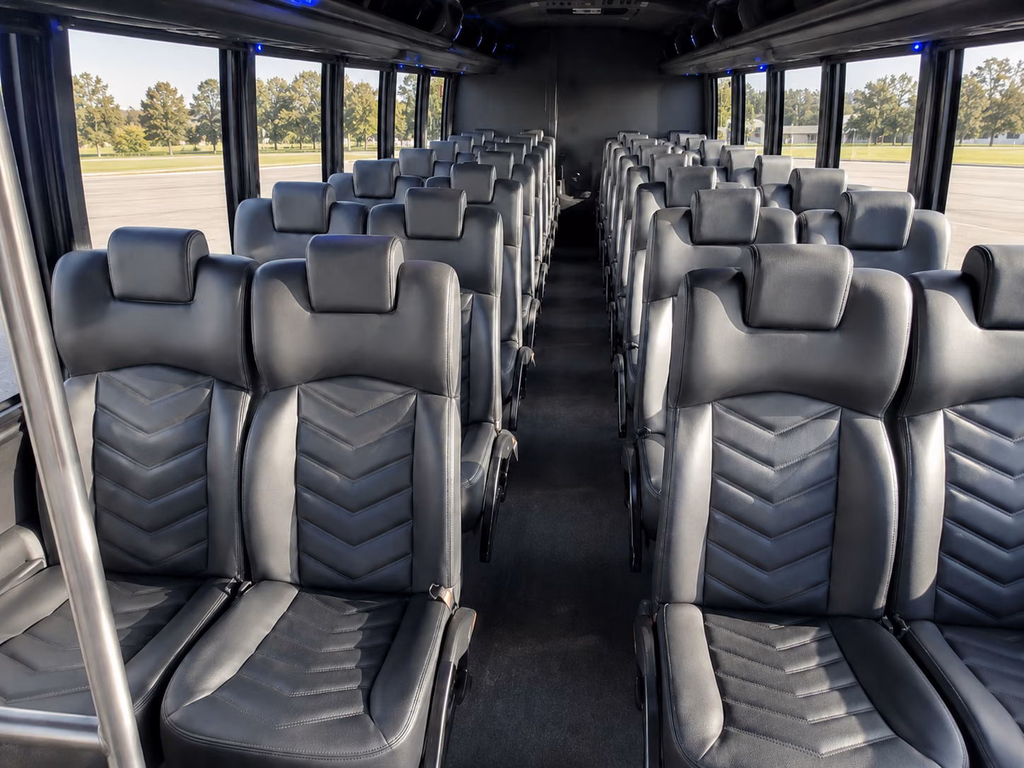 chula vista 20 passenger minibus inside