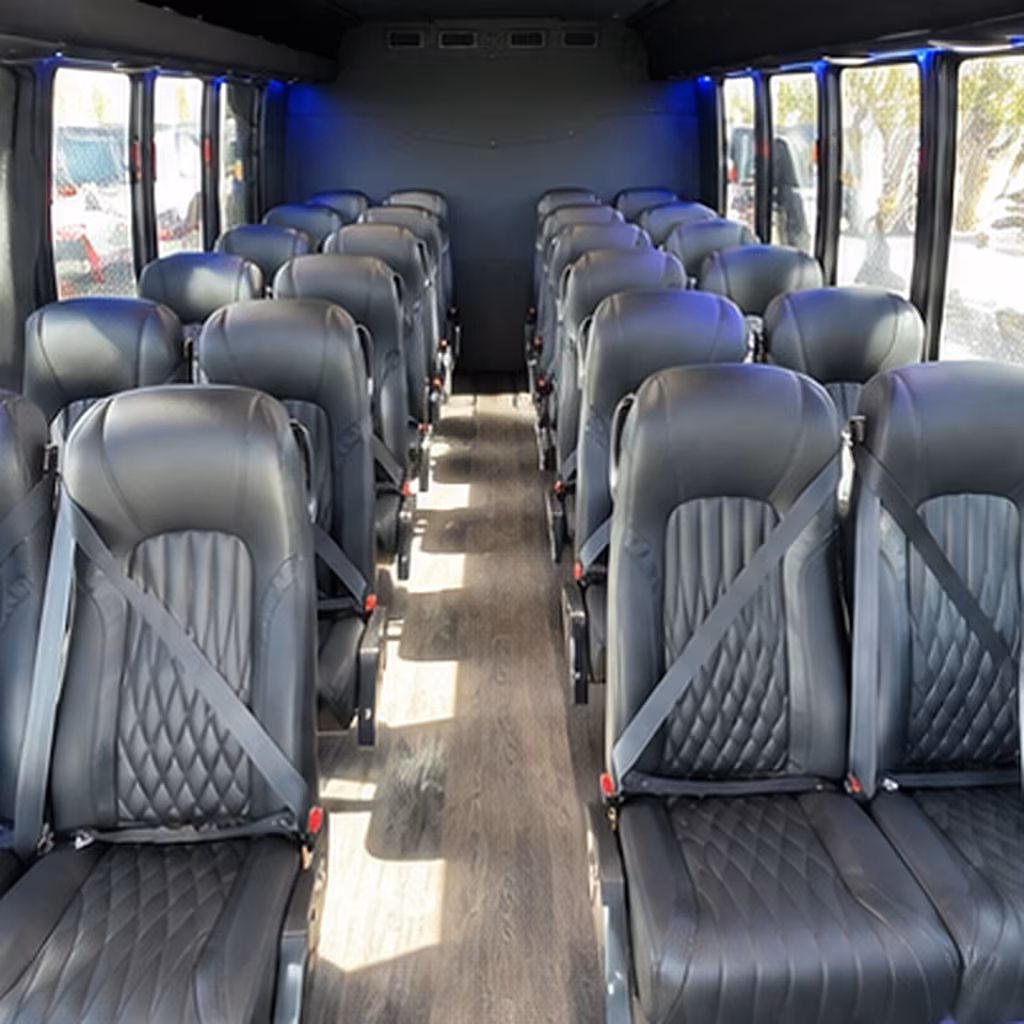 chula vista 25 passenger minibus inside