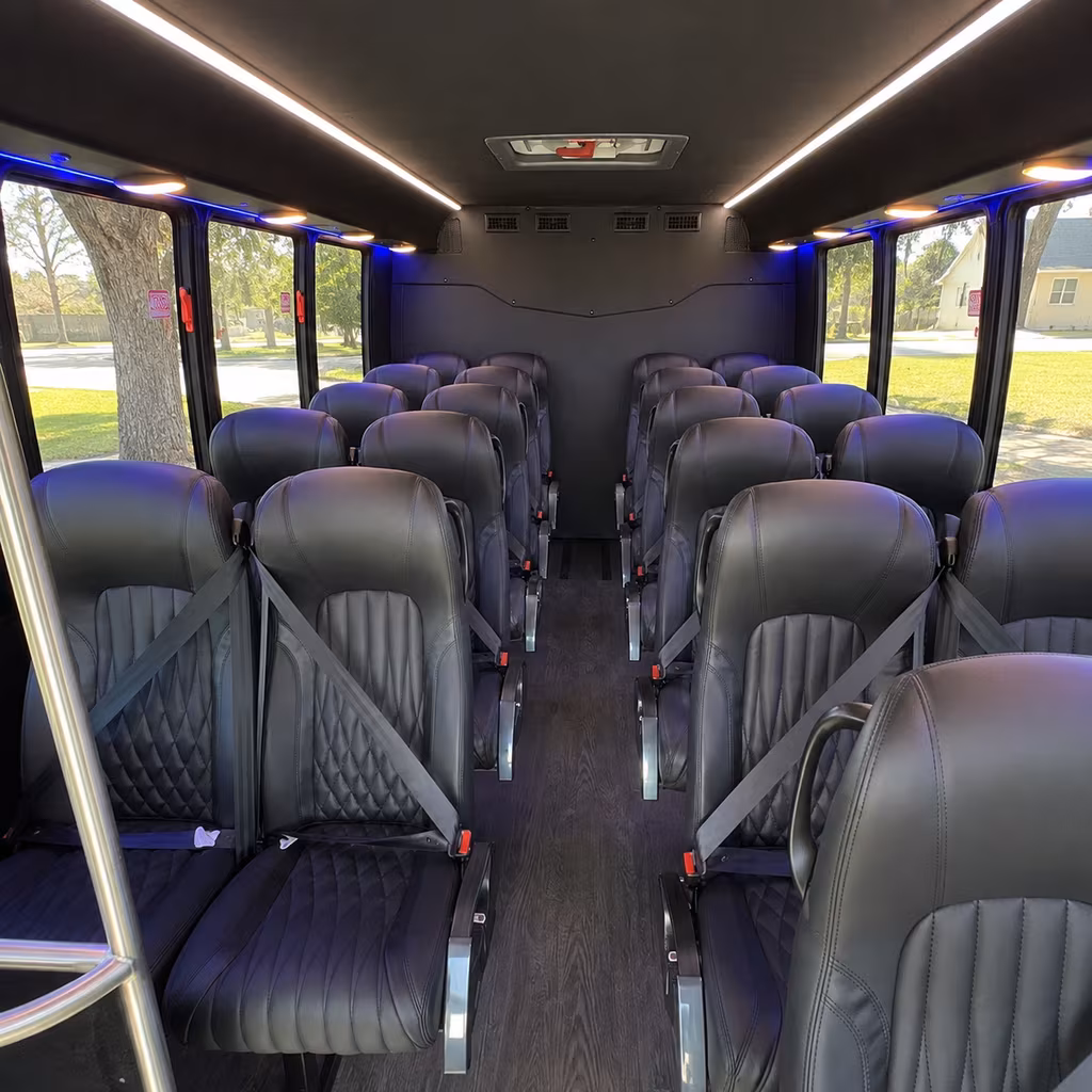 chula vista 35 passenger minibus inside