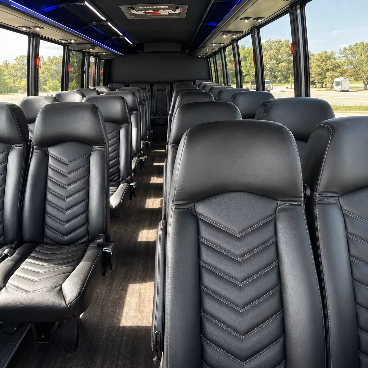 chula vista 35 passenger minibus interior