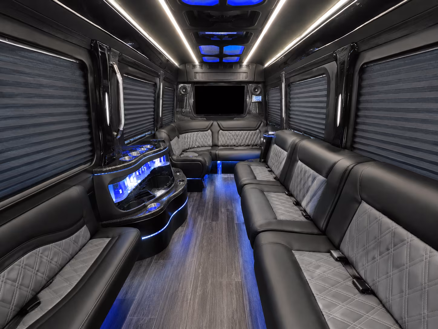 chula vista 50 passenger party bus interior