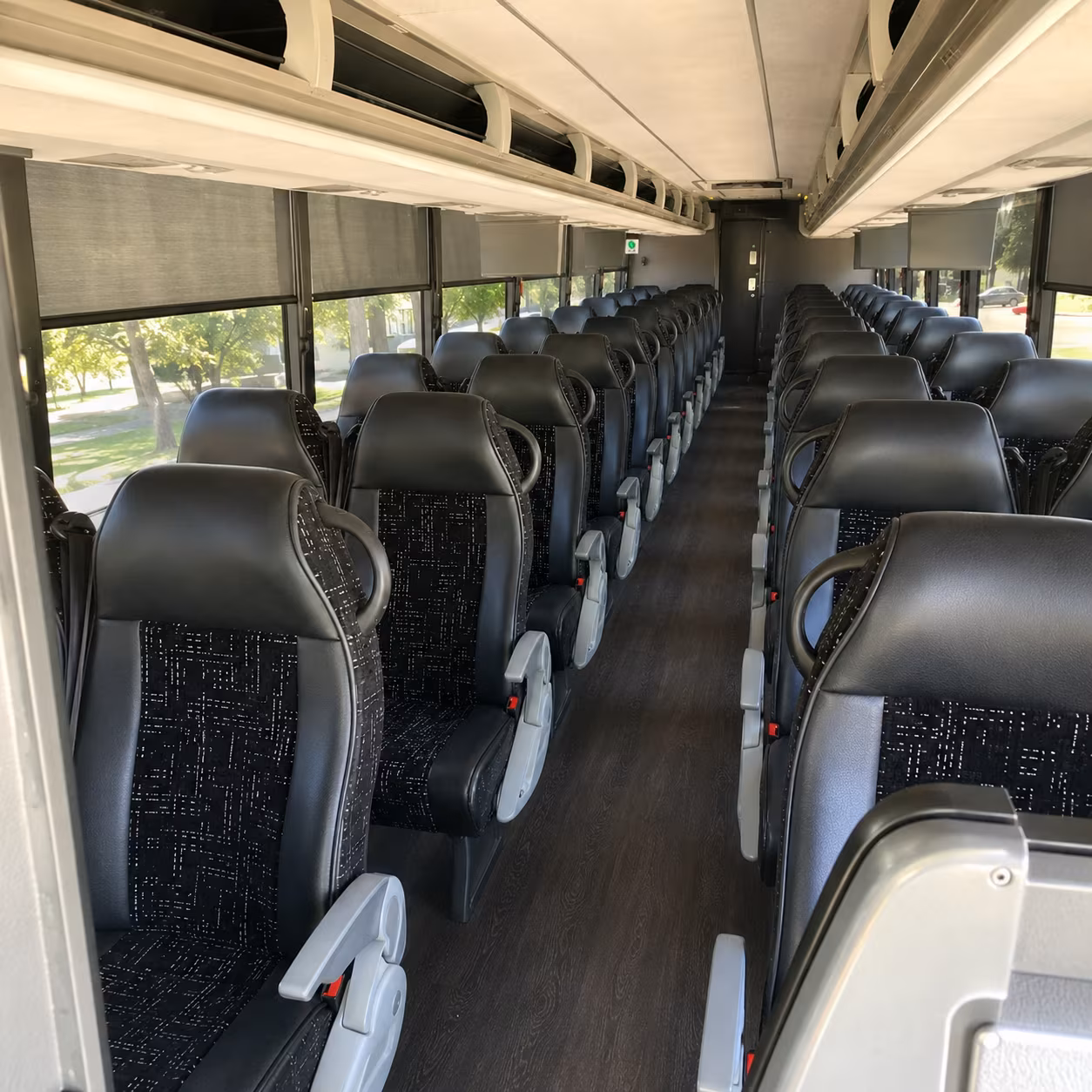 chula vista 56 passenger charter bus inside