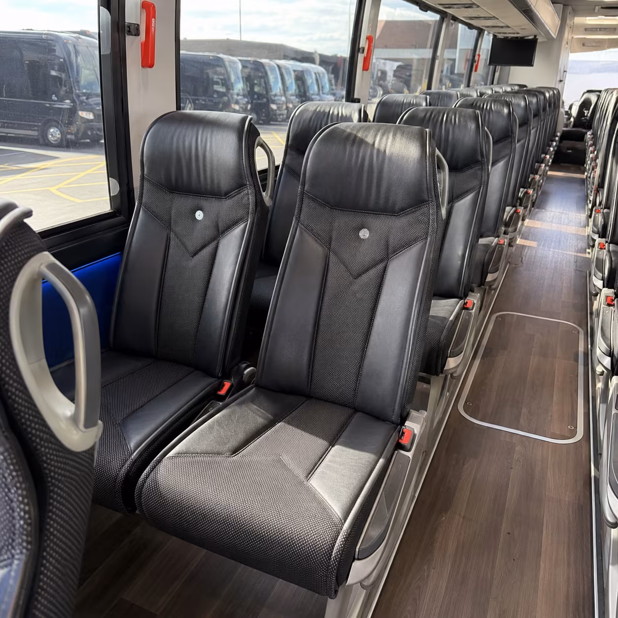 chula vista 56 passenger charter bus interior