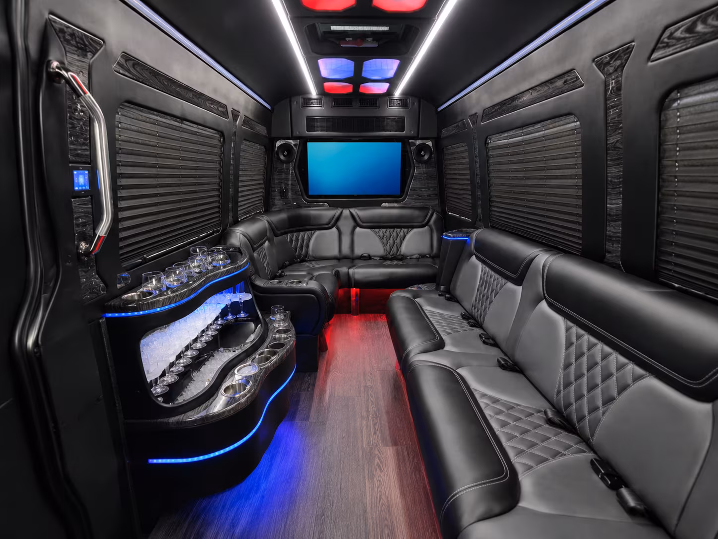 chula vista sprinter limousine inside