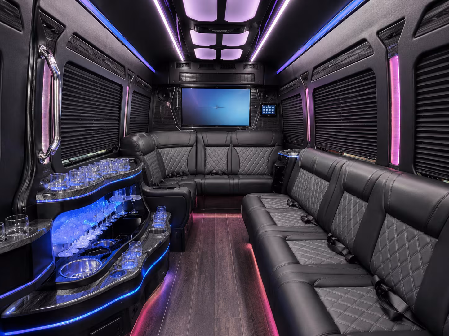 chula vista sprinter limousine interior