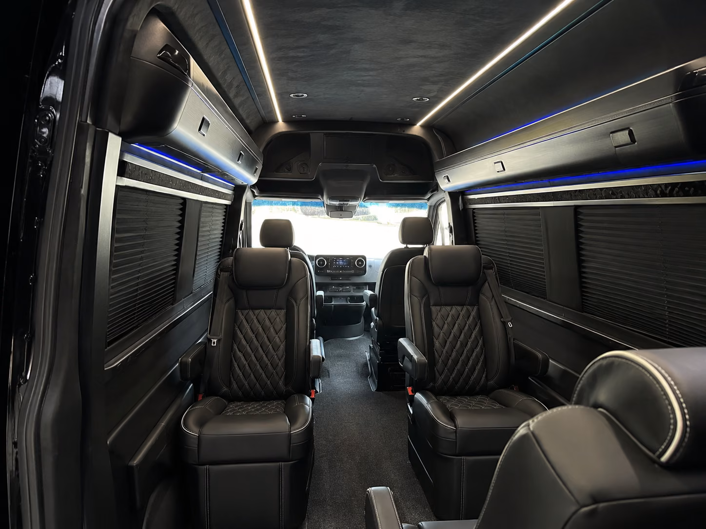 chula vista sprinter van with driver inside